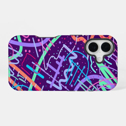 星の地図 iPhone 16ケース (裏面横)