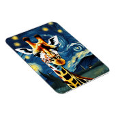 星の夜のキリン マグネット (右側)