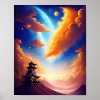 星の夜のポスター ポスター