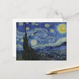 星の夜のヴィンセント・ヴァン・ゴッホ ポストカード
