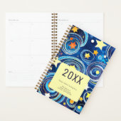 星の夜の新年 プランナー手帳 (ディスプレー)