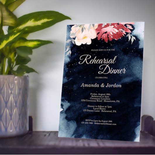 星の夜の花の前夜祭 招待状