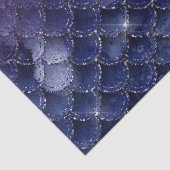 星の夜はかりで測の切り離し下の紫色の魚 薄葉紙 (詳細)