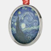 星の夜ビンセント・ヴァン・ゴッホ メタルオーナメント (左)
