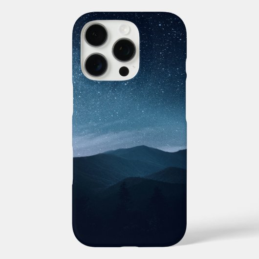 星の夜空の山の上 Case-Mate iPhoneケース (裏面)