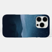星の夜空の山の上 Case-Mate iPhoneケース (裏面 (横))