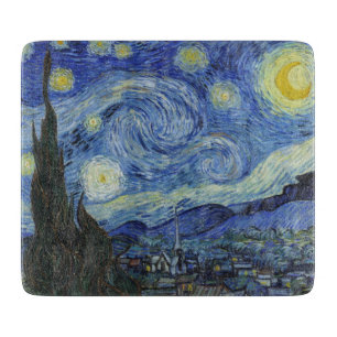 『星の夜』    カッティングボード