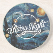 星の夜 コースター (正面)