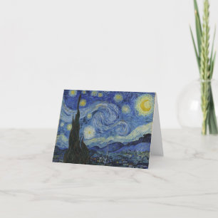 「星の夜」ヴィンセント・ヴァン・ゴッホ サンキューカード