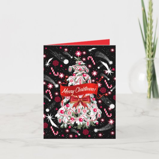 星の夜 招待状 (正面)