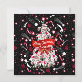 星の夜 招待状 (正面)