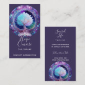 『星の夜』|『生命の木』 名刺 (正面/裏面)