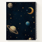 星の夢と決意 ノートブック (裏面)