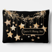 星の大き輝くいアクセサリーポーチ アクセサリーポーチ (正面)