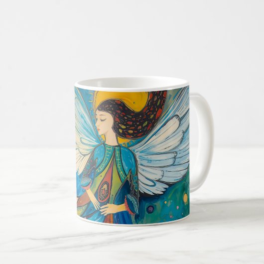 星の天使 コーヒーマグカップ (正面右)