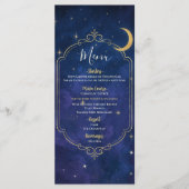 星の天空の中の夜 メニュー (正面)