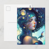 星の女のポストカード ポストカード (正面/裏面)