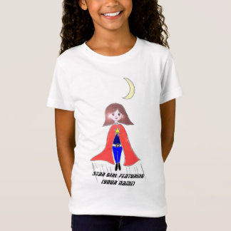 星の女の子の特色になること[あなたの名前] Tシャツ