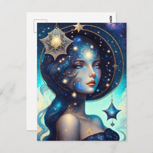 星の女神 ポストカード (正面/裏面)