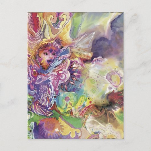 星の妖精*** ポストカード (正面)