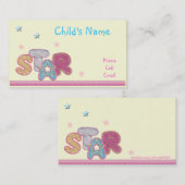 星の子どもの通話カード コーリングカード (正面/裏面)