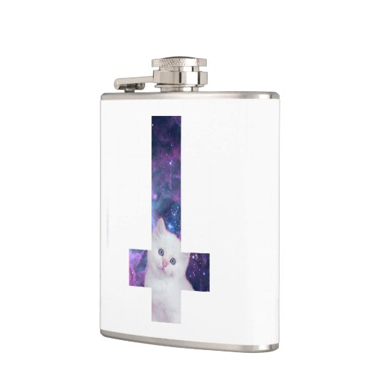 星の子ネコ フラスク (左)