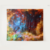 星の子供部屋、ハッブルの宇宙の写真 タペストリー (正面(横))