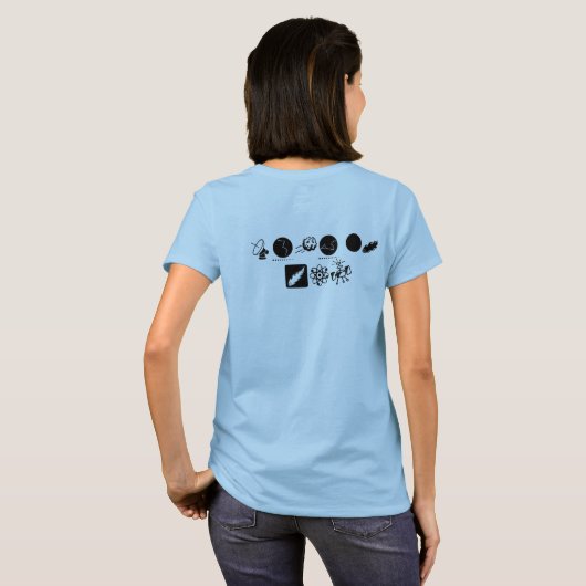 星の子供 Tシャツ (裏面フル)