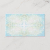 星の宇宙の(占星術の)十二宮図の占星術の女神の名刺 名刺 (正面)