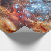 星の宇宙作成の誕生 ラッピングペーパー (角)