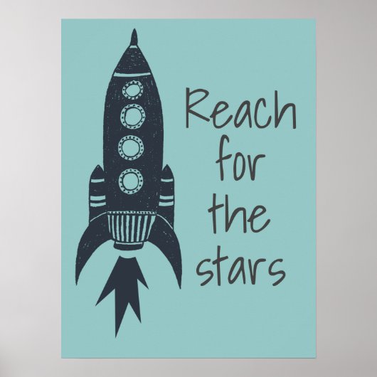 星の宇宙船に到達する ポスター (正面)