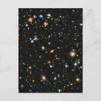 星の宇宙-ハッブルウルトラ深い場 ポストカード
