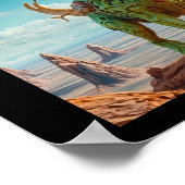 星の守護者、ハート ポスター (角)