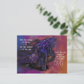 星の小径の馬の追悼 ポストカード (スタンド正面)