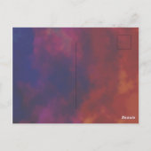 星の小径の馬の追悼 ポストカード (裏面)