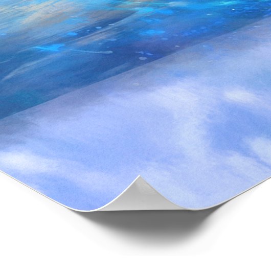 星の島のアラビア馬 ポスター (角)