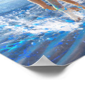 星の島のアラビア馬#1 ポスター (角)