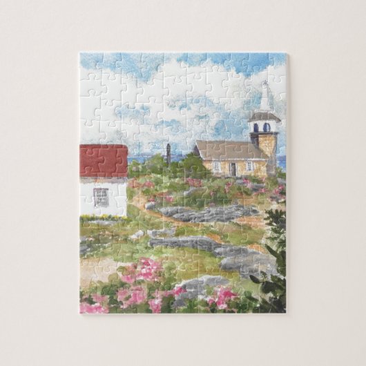 星の島部屋の眺め群れNHの島の眺め ジグソーパズル (縦)