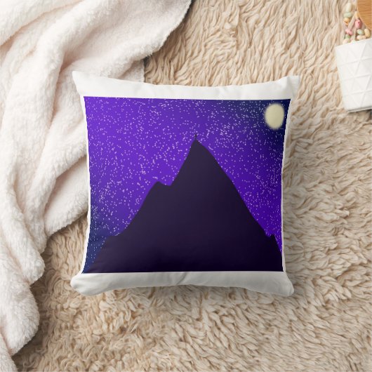 星の川に達する クッション (ブランケット)