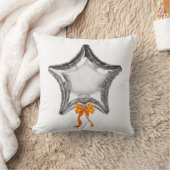 『星の幸せな気球』 クッション (ブランケット)