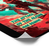 星の征服者 – レトロ漫画ブックカバーG ポスター (角)