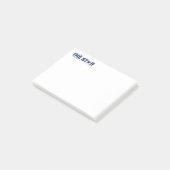 星の後it®ノートの中4 x 3 ポストイット (アングル)