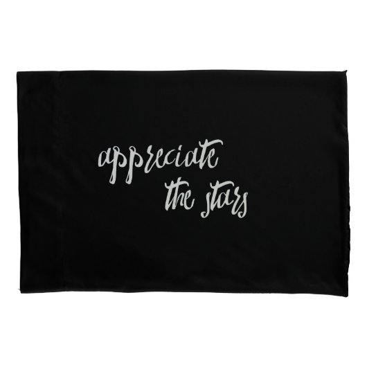 星の心遣い表現を正しく理解する 枕カバー (正面)