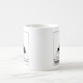 星の投射によってカリブの航海 コーヒーマグカップ (中央)