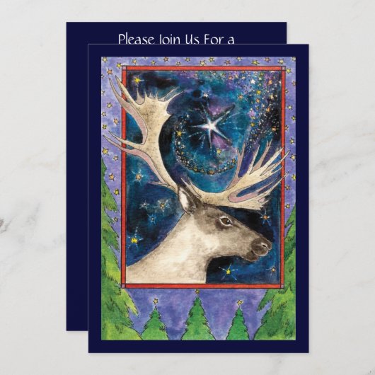 星の招待状 招待状 (正面/裏面)