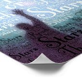 星の文字ポスターを手に入れる ポスター (角)