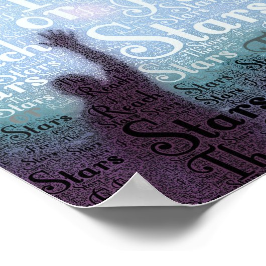 星の文字ポスターを手に入れる ポスター (角)