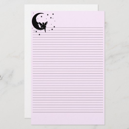 星の文房具を手に入れる 便箋 (正面/裏面)