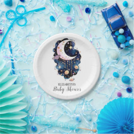 星の星の赤ちゃんシャワー ペーパープレート