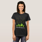 星の星を見ストップていない星座 Tシャツ (正面フル)